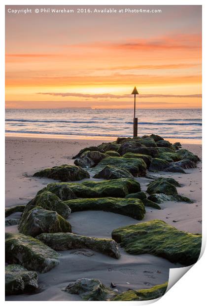 Early Morning Glow Print by Phil Wareham
