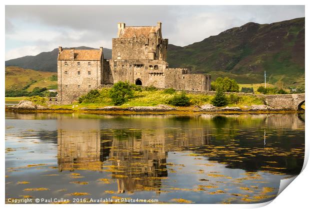 Eilean Donan Castle 2nd September 2015 Print by Paul Cullen