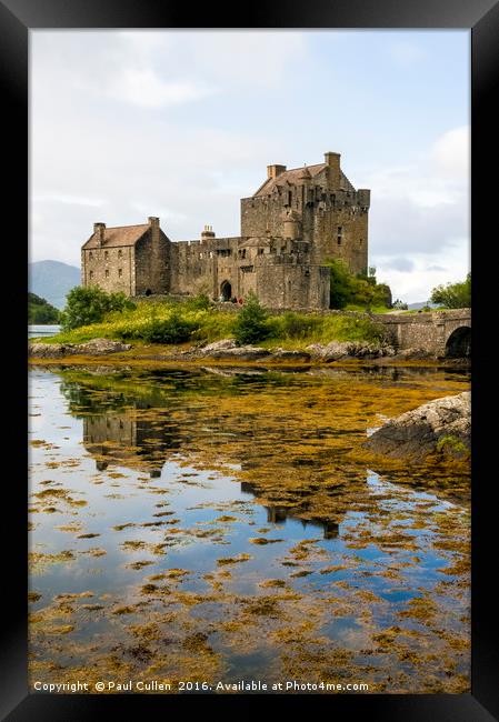 Eilean Donan Castle 2nd September 2015 Framed Print by Paul Cullen