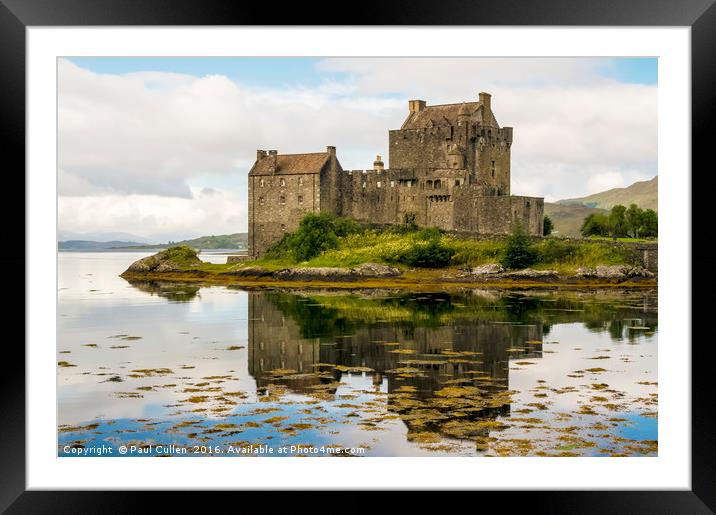 Eilean Donan Castle 2nd September 2015 Framed Mounted Print by Paul Cullen