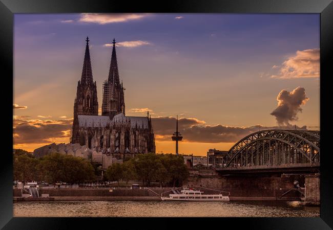 Cologne Cathedral Framed Print by Mick Sadler ARPS