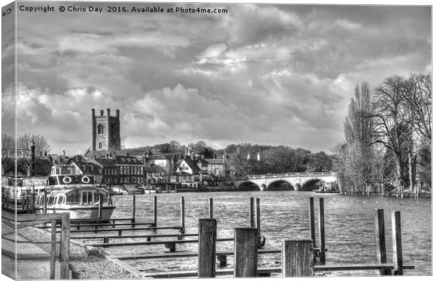 Henley-on-Thames Canvas Print by Chris Day