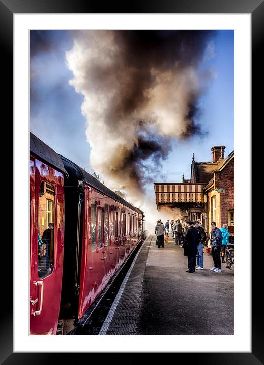 Weybourne Station Framed Mounted Print by Alan Simpson