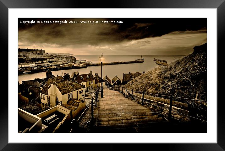 Step Back in Time Framed Mounted Print by Cass Castagnoli