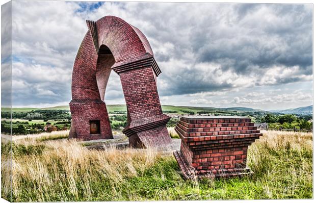 The Twisted Chimney Canvas Print by Steve Purnell