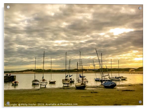 Dreamy Northumberland Acrylic by Naylor's Photography