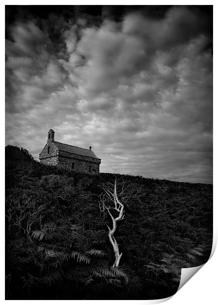 St NONS CHAPEL Print by Anthony R Dudley (LRPS)