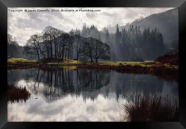 The River Brathay Framed Print by Jason Connolly