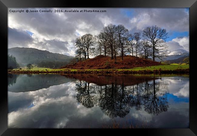 The River Brathay, Elterwater Framed Print by Jason Connolly