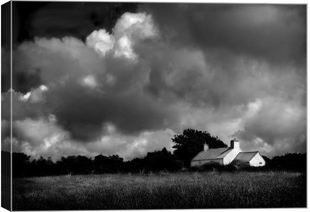 PEMBROKESHIRE COTTAGE (2) Canvas Print by Anthony R Dudley (LRPS)