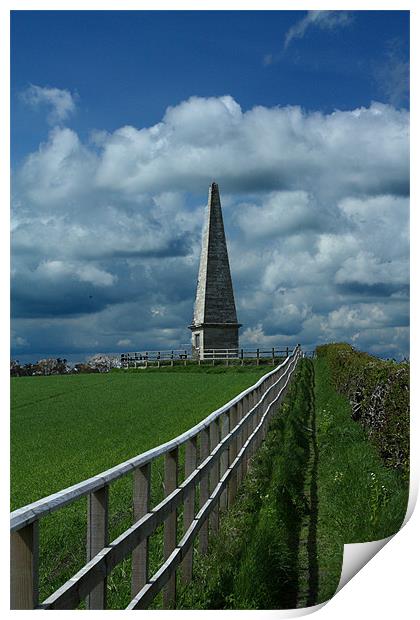 Thomson Monument 2 Print by Gavin Liddle