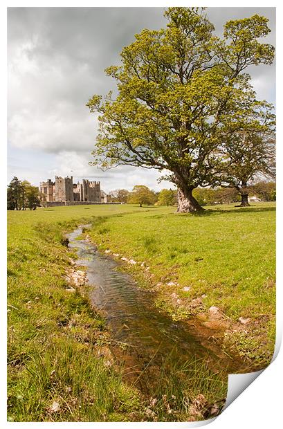 Raby Castle Grounds Print by Jim kernan