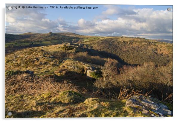 From Bench Tor to Sharp Tor Acrylic by Pete Hemington