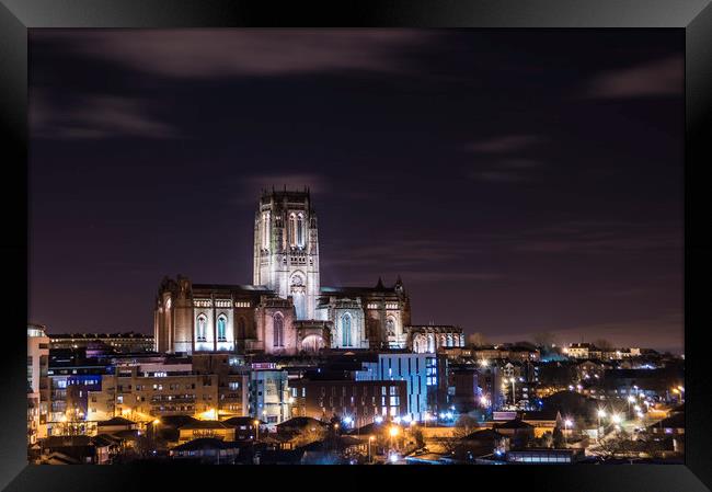 Liverpool Anglican Cathedral Framed Print by James Harrison