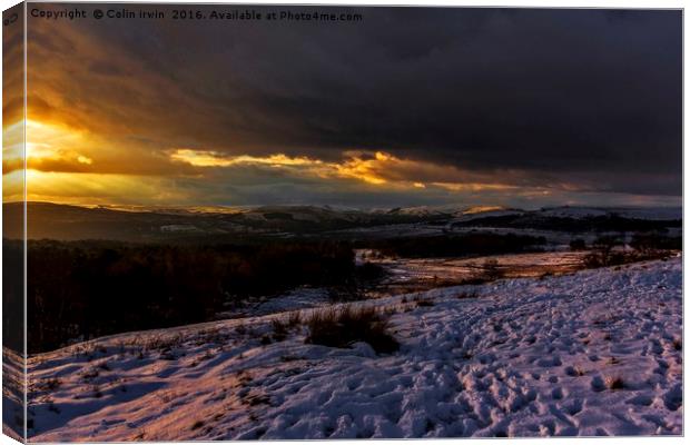 Hope Valley  Canvas Print by Colin irwin