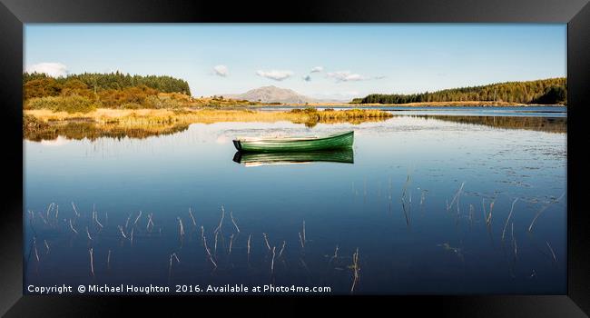 Calm Framed Print by Michael Houghton