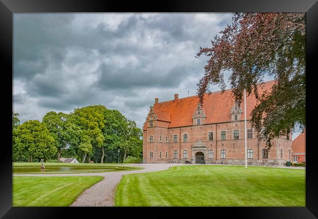 Svenstorps Gard Castle Framed Print by Antony McAulay