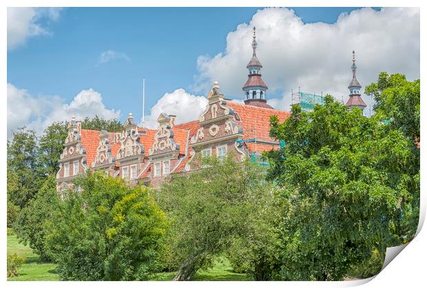 Vrams Gunnarstorp Castle Print by Antony McAulay