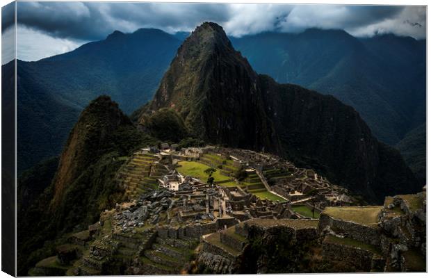 Machu Picchu Canvas Print by Kieran Brimson