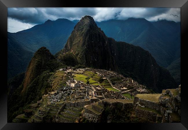 Machu Picchu Framed Print by Kieran Brimson