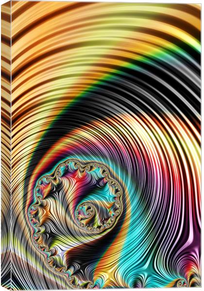 Rainbow Breaker Canvas Print by Steve Purnell