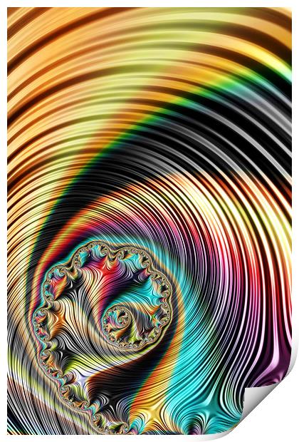 Rainbow Breaker Print by Steve Purnell