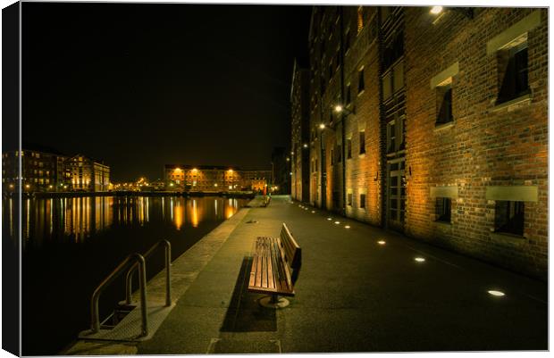 Gloucester Quays  Canvas Print by Dean Merry