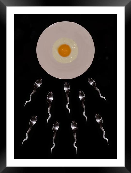 The old egg ad spoon race Framed Mounted Print by JC studios LRPS ARPS