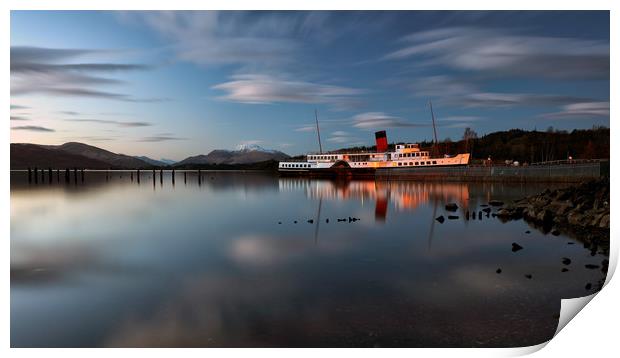 Maid of the Loch 3 Print by Grant Glendinning