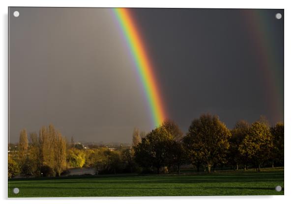Rainbow Acrylic by Mick Sadler ARPS