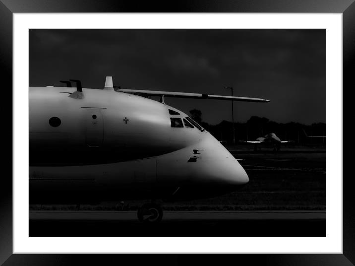 Nimrod R1 Maritime Patrol Aircraft Framed Mounted Print by Oxon Images
