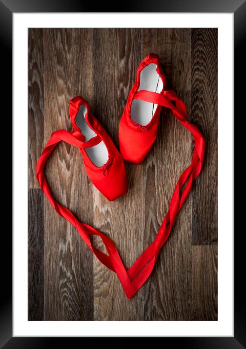 Ballet Shoes Framed Mounted Print by Svetlana Sewell