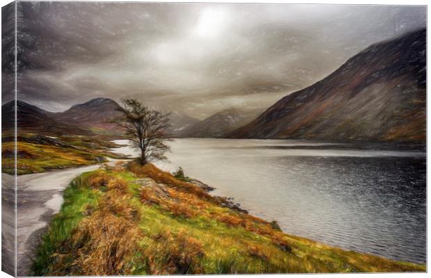 Wast Water Canvas Print by Alan Simpson