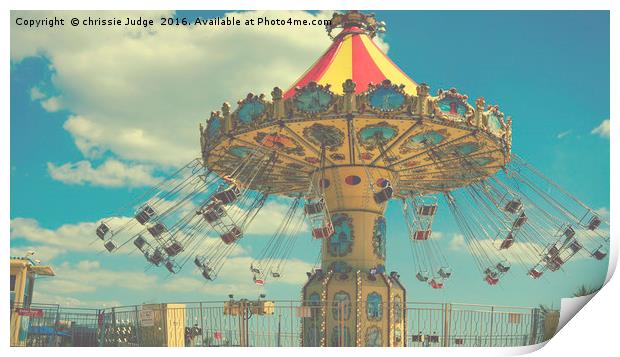 bournemouth fun fair ride  Print by Heaven's Gift xxx68