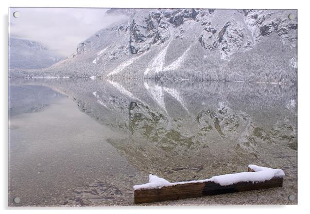 Lake Bohinj, Triglav National Park, Slovenia Acrylic by Ian Middleton
