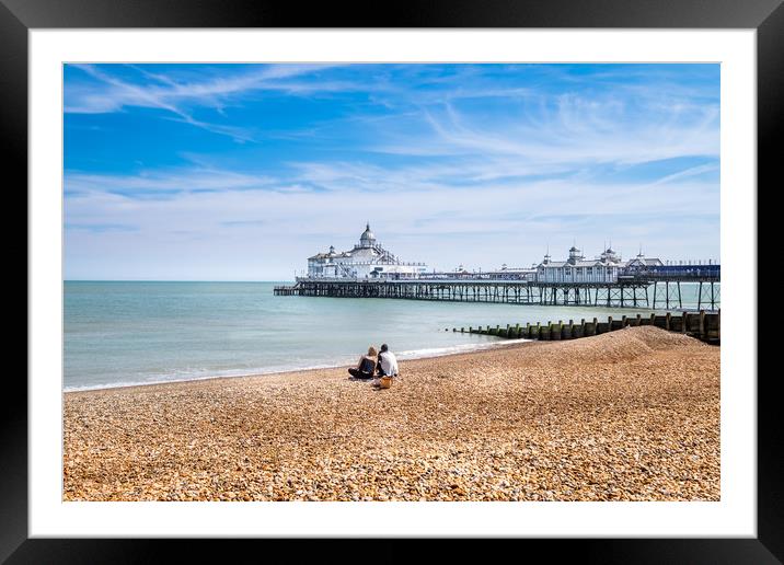 Eastbourne pier Framed Mounted Print by Mick Sadler ARPS