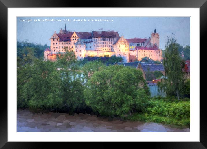Colditz Framed Mounted Print by Julie Woodhouse