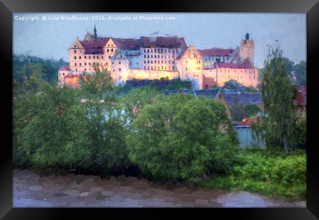 Colditz Framed Print by Julie Woodhouse
