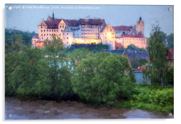 Colditz Acrylic by Julie Woodhouse