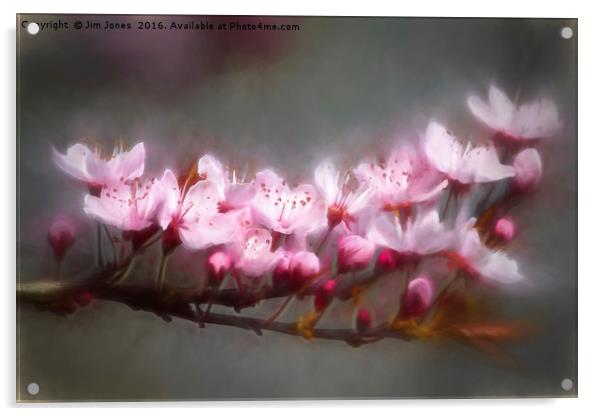 Dreamy Spring Time Acrylic by Jim Jones