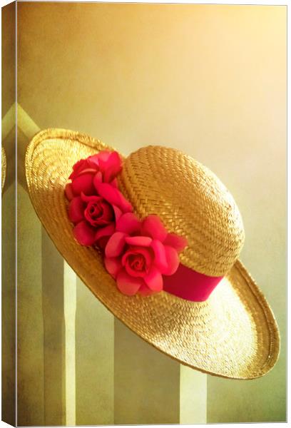 Summer Hat Canvas Print by Svetlana Sewell