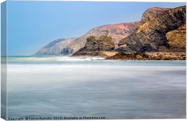 st. Agnes Canvas Print by Kelvin Rumsby