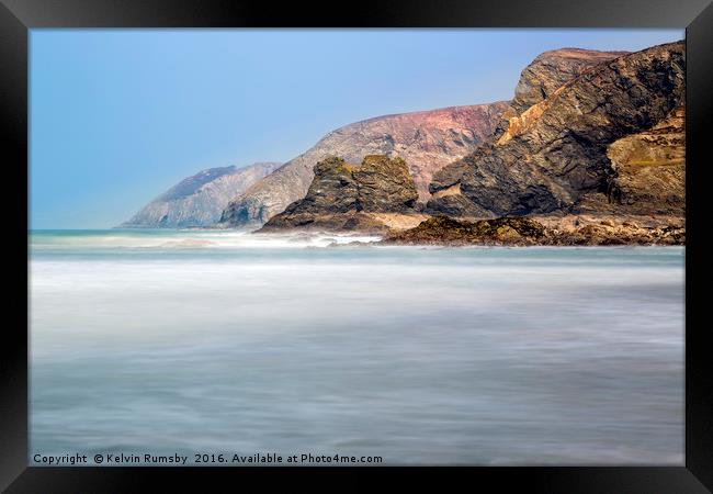 st. Agnes Framed Print by Kelvin Rumsby