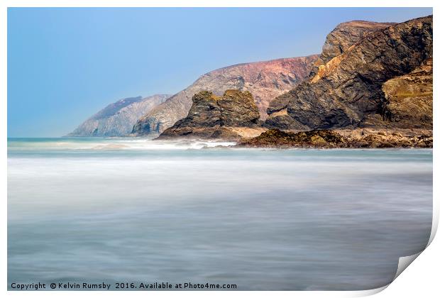 st. Agnes Print by Kelvin Rumsby