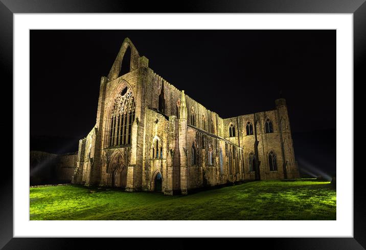 Tintern abbey Framed Mounted Print by Dean Merry