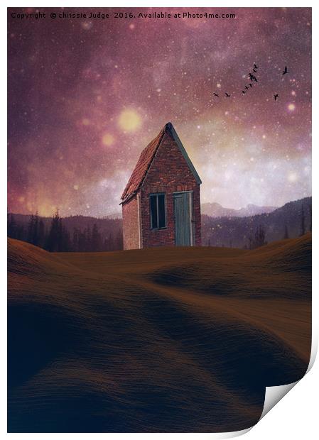 the little red house  Print by Heaven's Gift xxx68