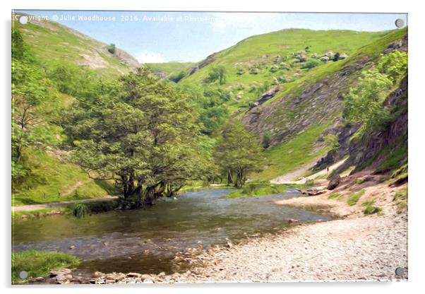 Dovedale Acrylic by Julie Woodhouse