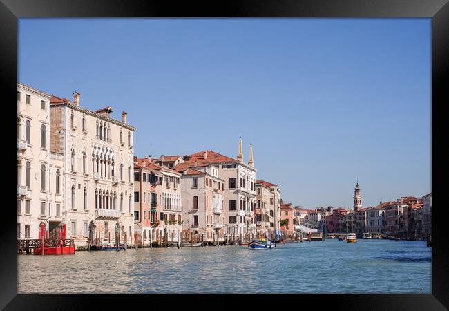 The Grand Canal, Venice Framed Print by LensLight Traveler
