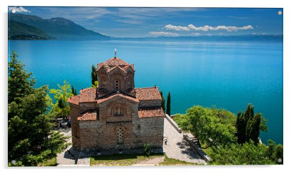 Ohrid Acrylic by Mariusz Wozinski
