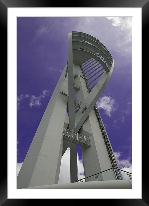 The Spinnaker Tower at Portsmouth Harbour Framed Mounted Print by Simon Marshall